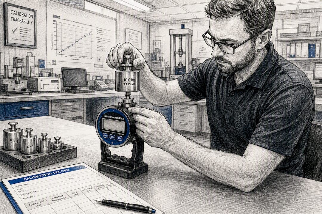 Hand Dynamometer Calibration: What Clinics and Labs Require